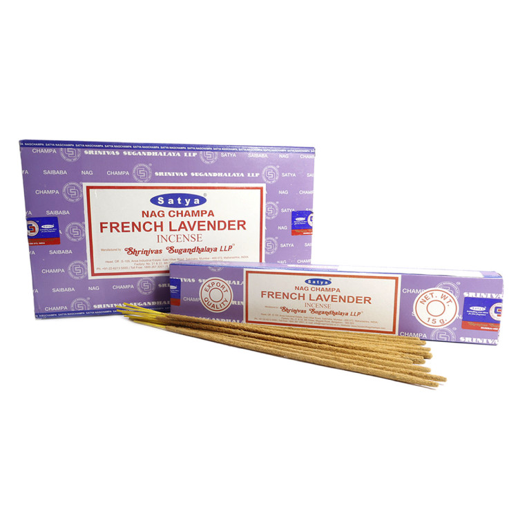 Благовония Satya M  French Lavender Французская Лаванда 15gm уп-12шт