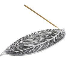 421-19 Подставка для благовоний Лист 23х8,5см, металл