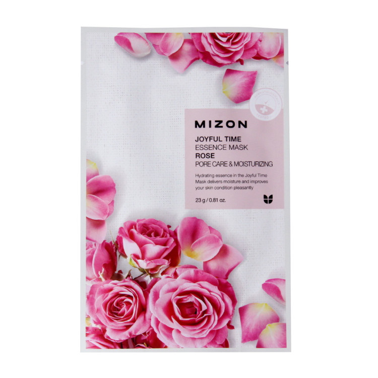 Маска для лица  Mizon с экстрактом лепестков розы 23г