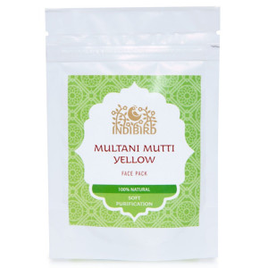 G07-0-0 Маска для лица Мултани Мутти Желтая (Multani Mutti Yellow Face Pack) 50 г