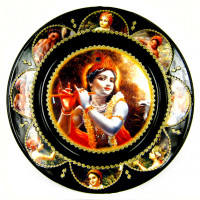 Тарелка декоративная Кришна
