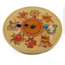 Подставка  под благовония 8 символов Будизма - исполлнят самые заветные желания 11см