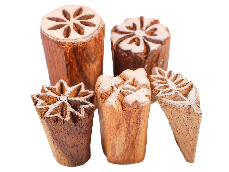 Штамп-печать набор из 5 шт.