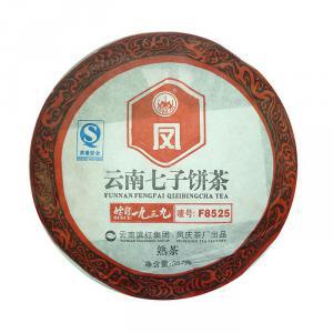 Чай китайский элитный Шу Пуэр Фабрика Фэн Цин сбор 2011 г. (блин)