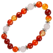 BX167 Браслет 8 мм, камень