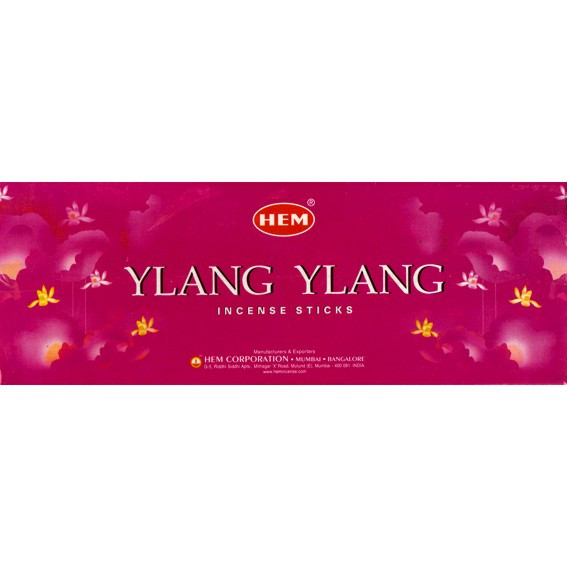 Благовония HEM, шестигранники, Ylang Ylang ИЛАНГ - ИЛАНГ 