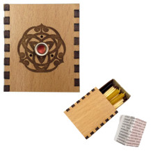 Ларец желаний "Исполнение желаний" со свечками, 5,2х4,5х2 см