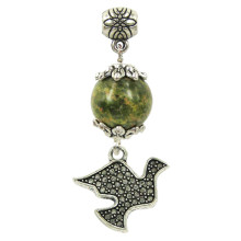 Амулет на Защиту и Развитие (Унакит) и Крепкие отношения (Голубь)