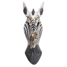 Маска Зебра  настенная 50cм дерево албезия Оберег на удачу
