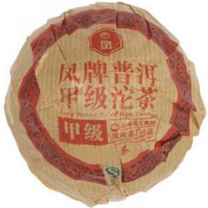 Чай китайский элитный шу пуэр Фабрика Фэн Цин сбор 2008 г. (то ча)