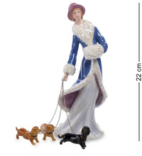 Статуэтка "Дама с собаками" (Pavone)