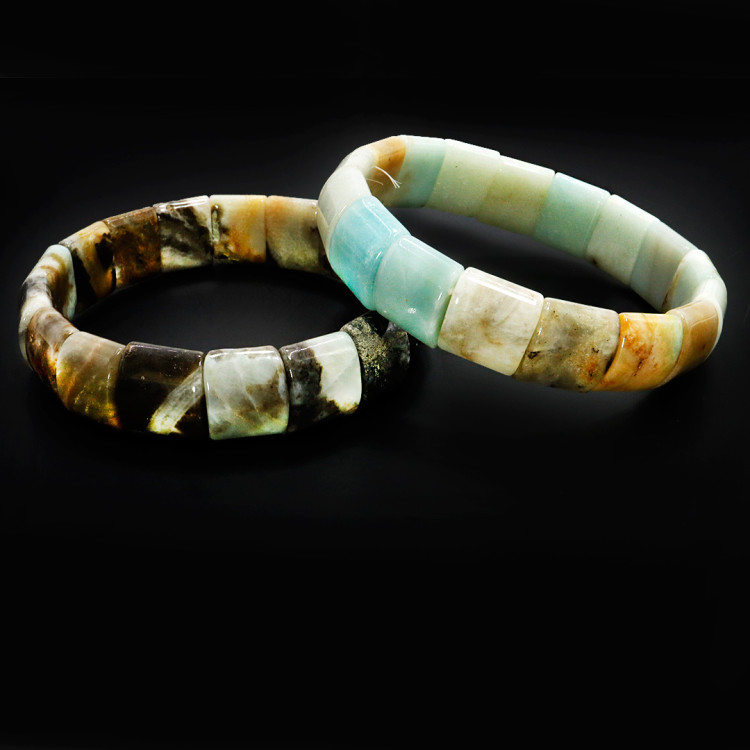 Браслет из камня Амазонит притягивает удачу и новые источники дохода