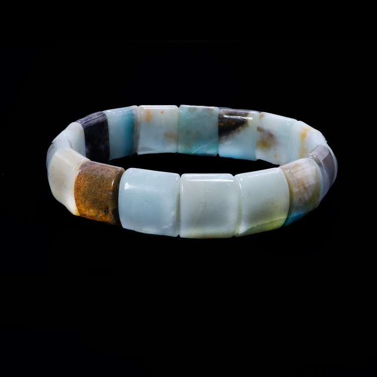 Браслет из камня Амазонит притягивает удачу и новые источники дохода