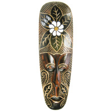 Панно Маска 50х11см, дерево