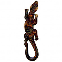 Панно Ящерица 50х11см, дерево Панно Ящерица 50х11см, дерево