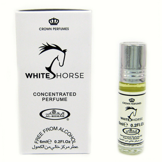 G11- Арабские масляные духи Белая Лошадь (White Horse), 6 мл