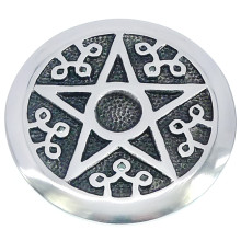 421-25 Подставка для благовоний Пентаграмма 8,8см металл