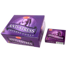 HEM конусные благовония Anti Stress АНТИСТРЕСС  HEM конусные благовония Anti Stress АНТИСТРЕСС
