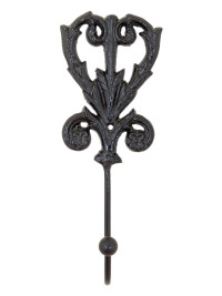 Вешалка-крючок  Пи12357/1(железо) "Вензеля"