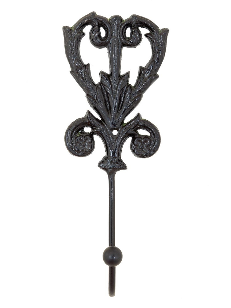 Вешалка-крючок  Пи12357/1(железо) "Вензеля"