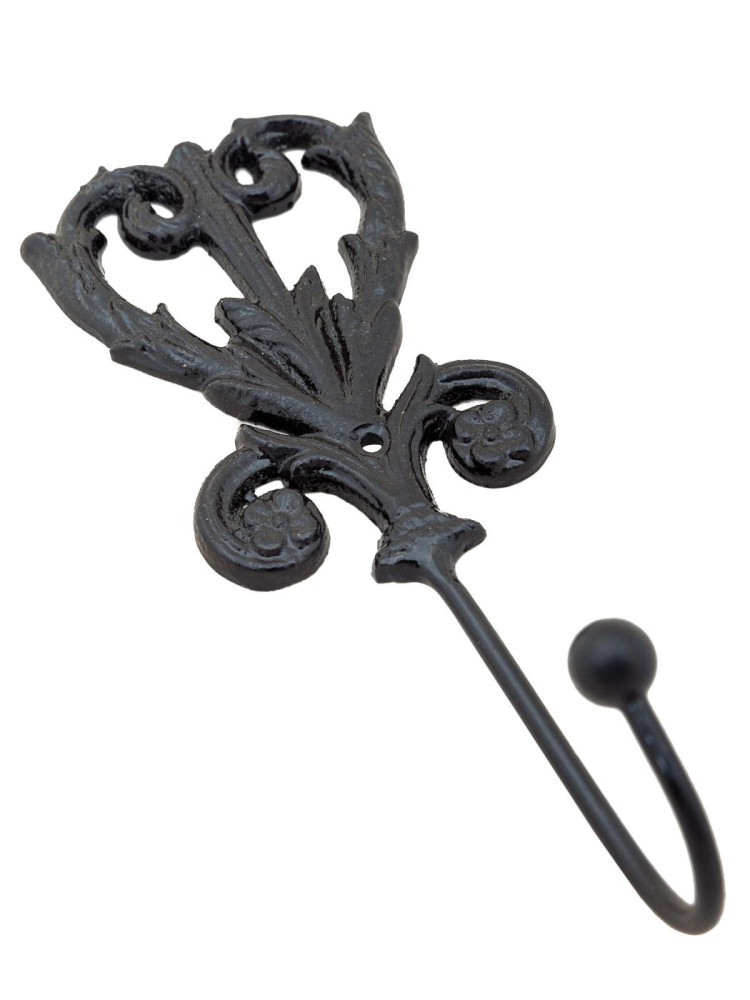 Вешалка-крючок  Пи12357/1(железо) "Вензеля"