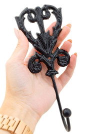 Вешалка-крючок  Пи12357/1(железо) "Вензеля"