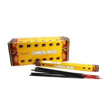 Благовония Sarathi Sq Sandalwood уп-25шт 8 палочек Благовония Sarathi Sq Sandalwood уп-25шт 8 палочек