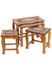 Набор столиков 4 шт (дерево) Мб340/1 Набор столиков 4 шт (дерево) Мб340/1