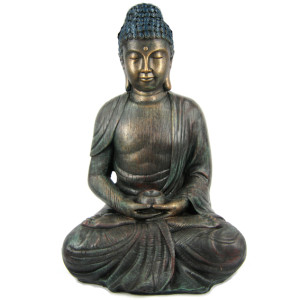 8-06 Будда фигурка, 34х23 см, полистоун