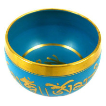 061-9 Чаша поющая цветная 9см ~340гр