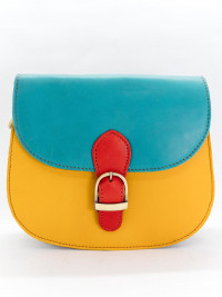 Сумка натуральная кожа через плечо