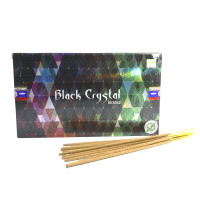 Благовония Satya B 15gm Black Crystal Чёрный кристалл уп-12шт