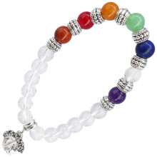 BX126 Браслет с подвеской на Развитие (Дерево Жизни) камень, 8мм