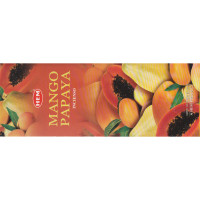Благовония HEM, шестигранники, Mango Papaya МАНГО - ПАПАЙЯ 