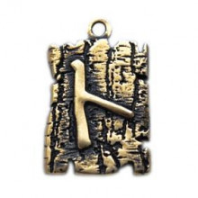 BV05-05 Амулет № 05, Руна Нужда, бронза, 19*30мм (СР 005) BV05-05 Амулет № 05, Руна Нужда, бронза, 19*30мм (СР 005)