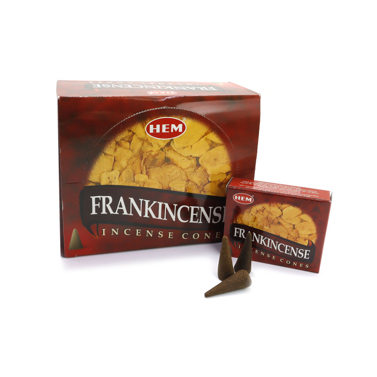 БЛАГОВОНИЯ конусы HEM cones Frankincense ладан 12шт