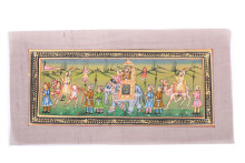 Картина на шелке  (в ассортименте )(18*34см) Кш1/7