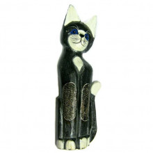 Кошка статуэтка 60см, дерево