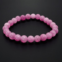 Браслет из камня Зеленый авантюрин 8мм символ неожиданной удачи, радости и позитивных перемен