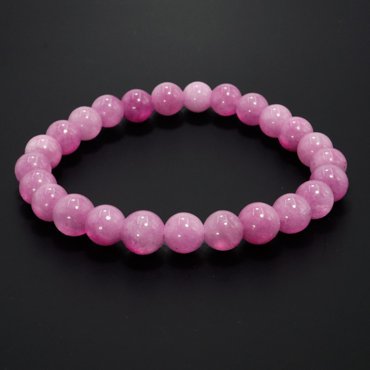 Браслет из камня Зеленый авантюрин 8мм символ неожиданной удачи, радости и позитивных перемен