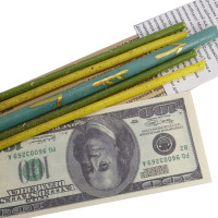 Набор свечей с рунами и травами Открыть свое дело Стать процветающим бизнесменом уп-5шт 16см