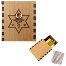 Ларец желаний "Крепкое здоровье" со свечками, 5,2х4,5х2 см