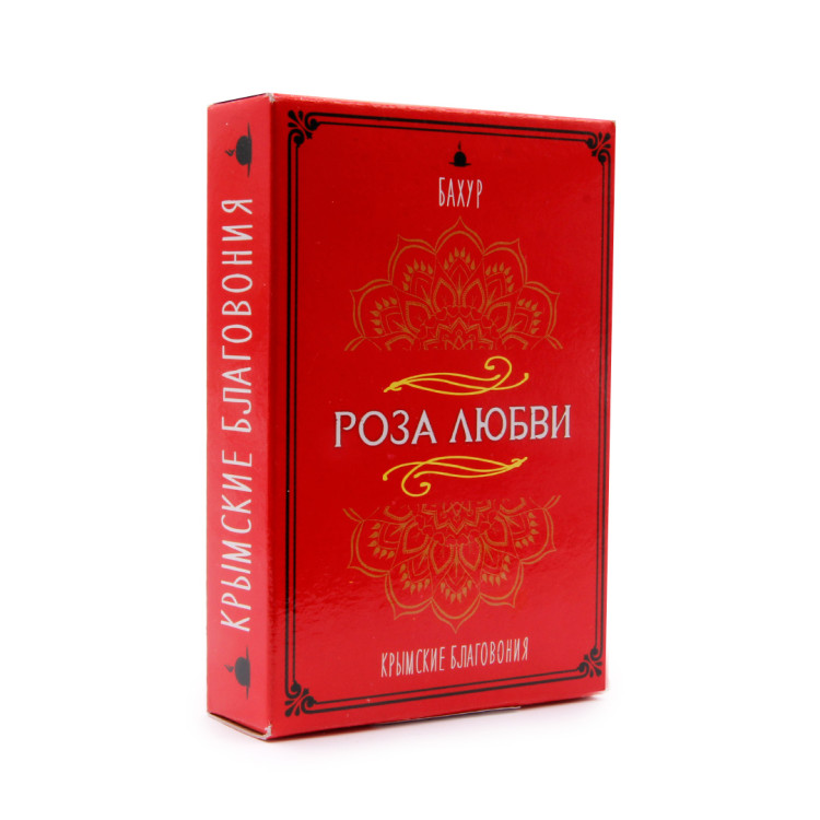 Натуральные благовония Бахур  Роза Любви 30гр