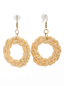 Украшение Серьги Соломка  0019