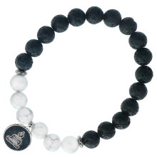 BX006 Браслет с подвеской на Просветление (Будда) камень,8мм