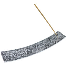 421-29 Подставка для благовоний 7 Чакр 23см металл