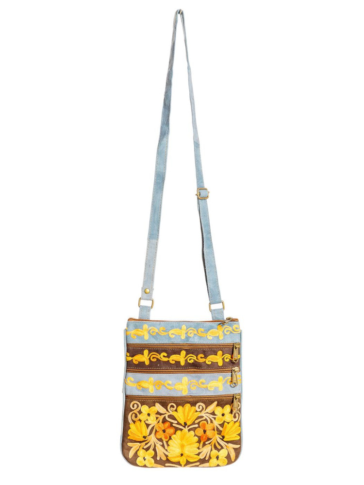 Сумка замшевая в ассортименте через плечо 1107/6