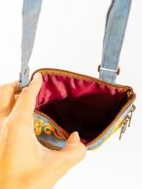 Сумка замшевая в ассортименте через плечо 1107/6