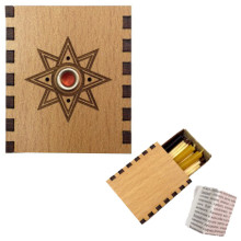 Ларец желаний "Любовные чары" со свечками, 5,2х4,5х2 см