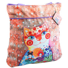 Сумка хлопок с декор. отделкой  АВ4532 Сумка хлопок с декор. отделкой  АВ4532